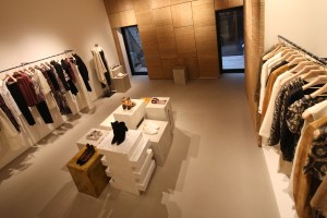 Inside the Isabel Marant store.