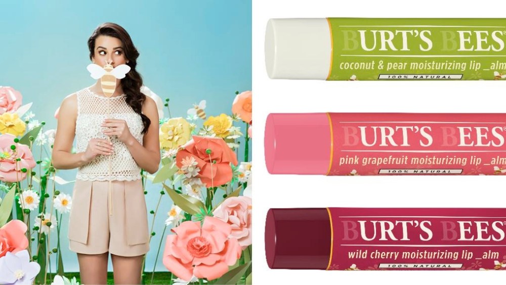 lea michele burt's bees