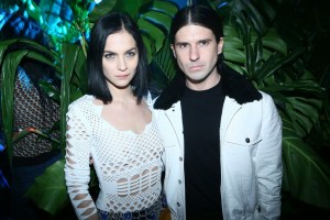 Leigh Lezark and Geordon Nichol