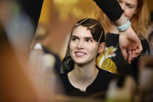 Backstage at Stella McCartney RTW Fall 2016