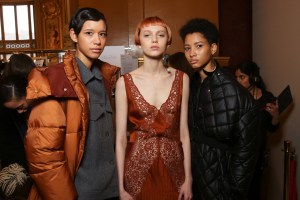 Backstage at Stella McCartney RTW Fall 2016
