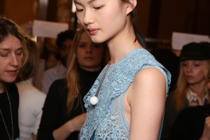 Backstage at Stella McCartney RTW Fall 2016