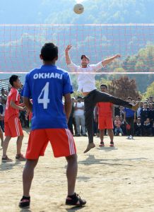 Prince Harry visits Nepal