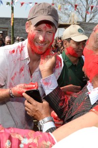 Prince Harry visits Nepal