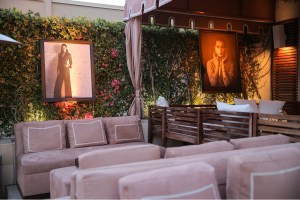 The scene at the Joe's Jeans x Bella Hadid Campaign Launch