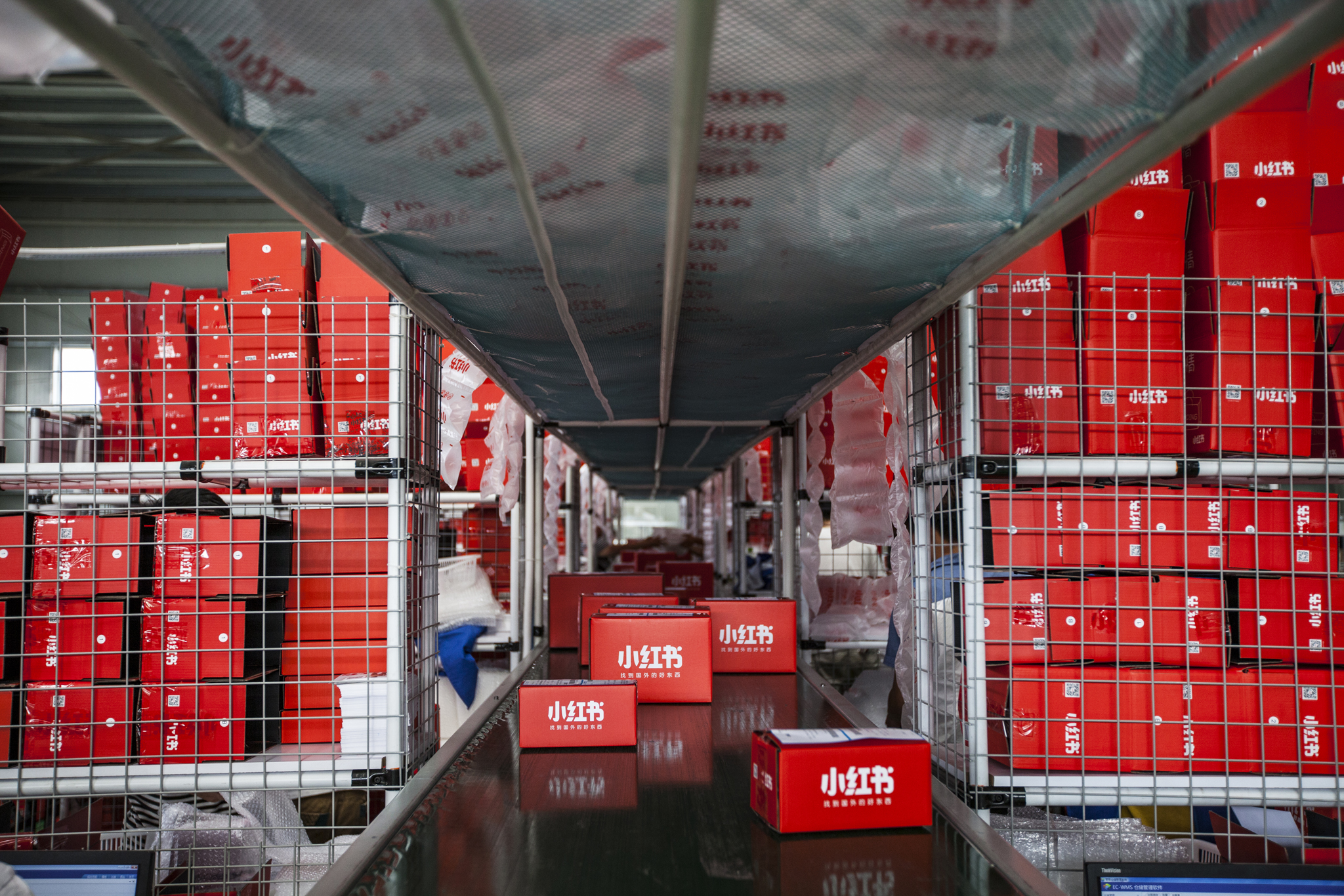 A visual from Red, a Chinese social e-commerce startup.