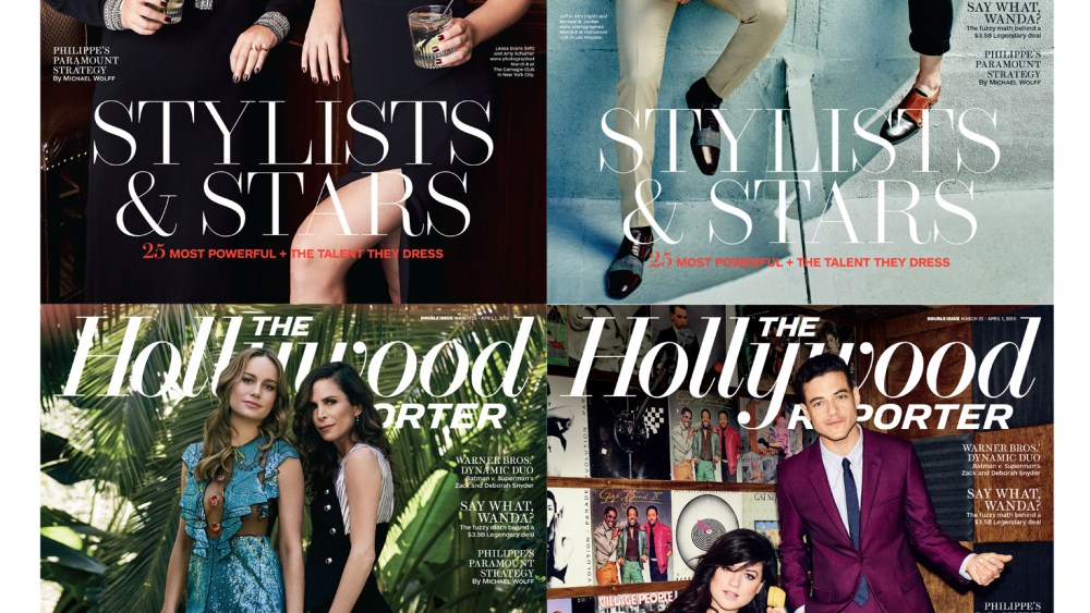 The Hollywood Reporter Top Stylists List - Brie Larson, Amy Schumer