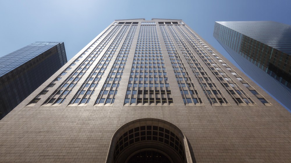 The facade of the Sony Tower at 550 Madison Avenue where Oetker Collection is to open a new hotel.