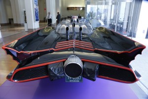 Batmobile No.3 on display at the New York Historical Society.