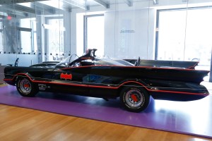 Batmobile No.3 on display at the New York Historical Society.