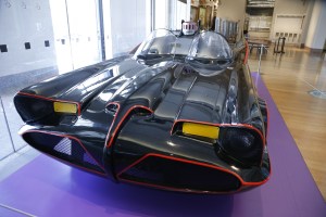 Batmobile No.3 on display at the New York Historical Society.