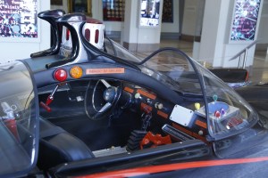 Batmobile No.3 on display at the New York Historical Society.