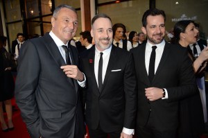 Jean-Christophe Babin, David Furnish and Stephane Gerschel