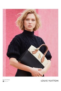 Louis Vuitton's First Campaign With Léa Seydoux