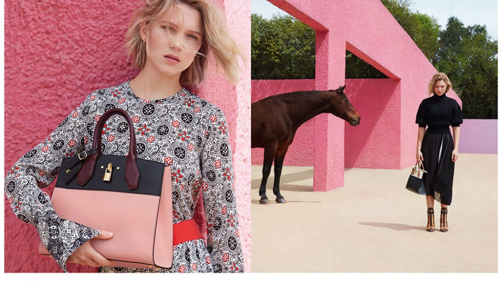 Louis Vuitton's First Campaign With Léa Seydoux