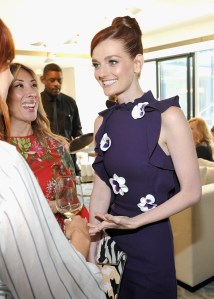 Lydia Hearst in Dior.