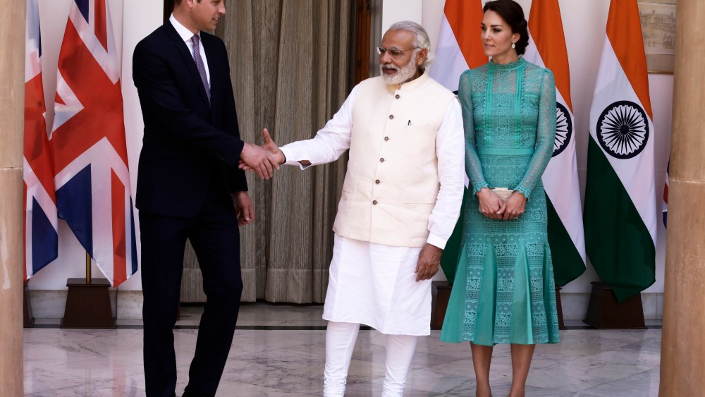 Duke Duchess of Cambridge Royal Tour India Bhutan