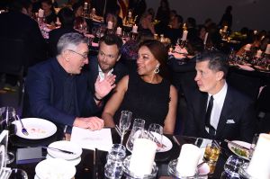 Robert De Niro, Joel McHale, Grace Hightower and Stefano Tonchi at the IWC Schaffhausen's For the Love of Cinema Dinner