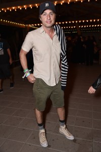 Zach Braff Coachella 2016 Jeremy Scott party