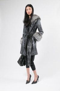 A look from the Michael Kors Fall 2016 fur collection.