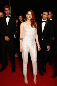 Kristen Stewart at the "Clouds Of Sils Maria" premiere in Cannes