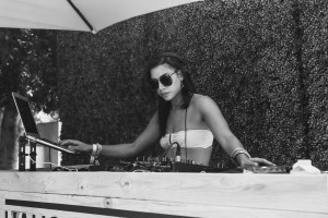 Hannah Bronfman Coachella 2016 Levi’s Haus Palm Springs Pool Party