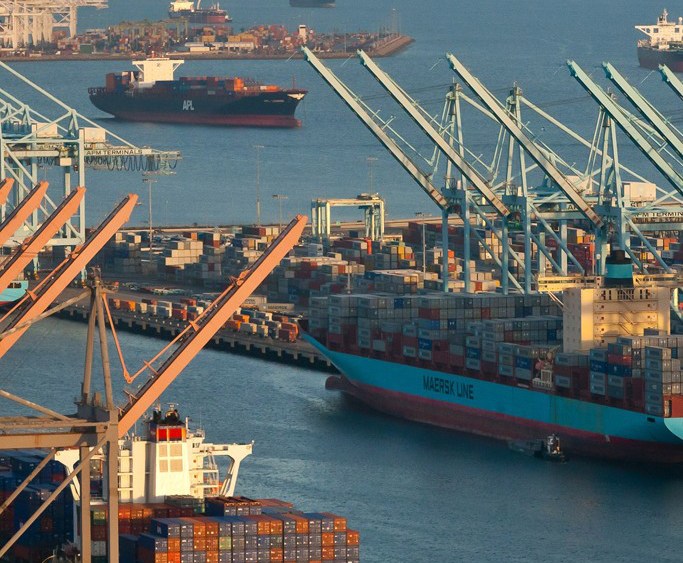 los angeles port