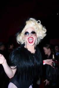 Aquaria at the Marc Jacobs Eyewear launch of #MJscreamteam celebrating the Spring 2016 Collection