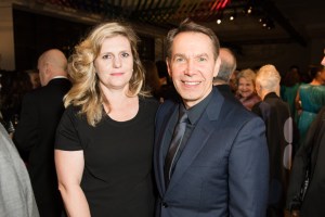 Justine Koons and Jeff Koons DKNY x New Museum Spring Gala
