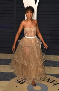 LOS ANGELES, CA - FEBRUARY 24: Vanity Fair Oscar Party on February 24, 2019 in Los Angeles, California. Photo: imageSPACE. 24 Feb 2019 Pictured: Kerry Washington. Photo credit: imageSPACE / MEGA TheMegaAgency.com +1 888 505 6342 (Mega Agency TagID: MEGA370690_014.jpg) [Photo via Mega Agency]