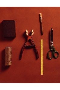 Tools of Fendi artisans.