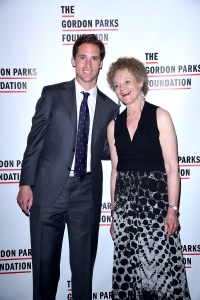 Peter Kunhardt Jr and Kathleen Cleaver 2016 Gordon Parks Foundation Awards Dinner and Auction