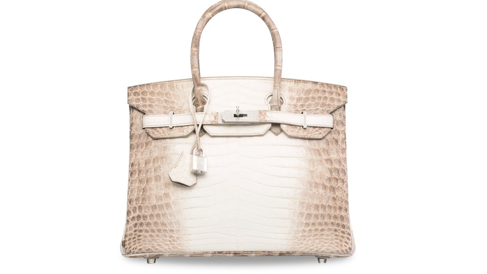Hermès Himalaya Niloticus crocodile diamond Birkin