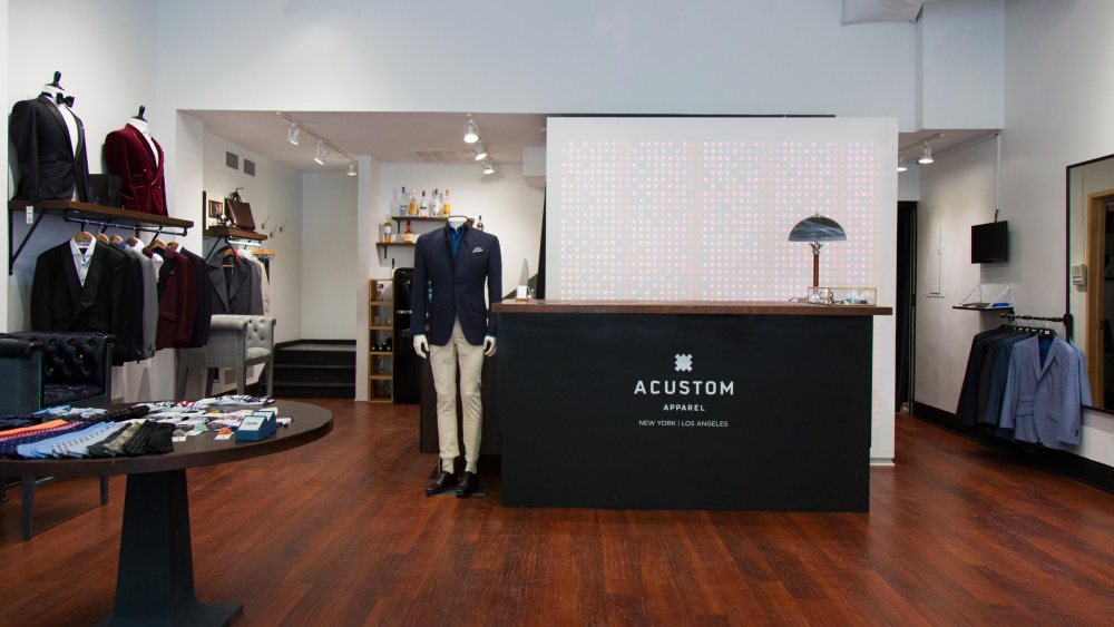Acustom's SoHo location.
