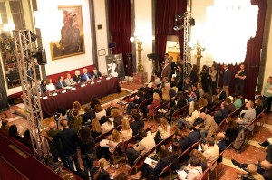 The atmosphere at the the panel.