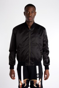 A look from the Marcelo Burlon X Tyga Capsule Collection
