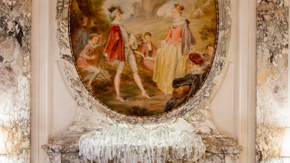 Le Meurice hotel's restaurant