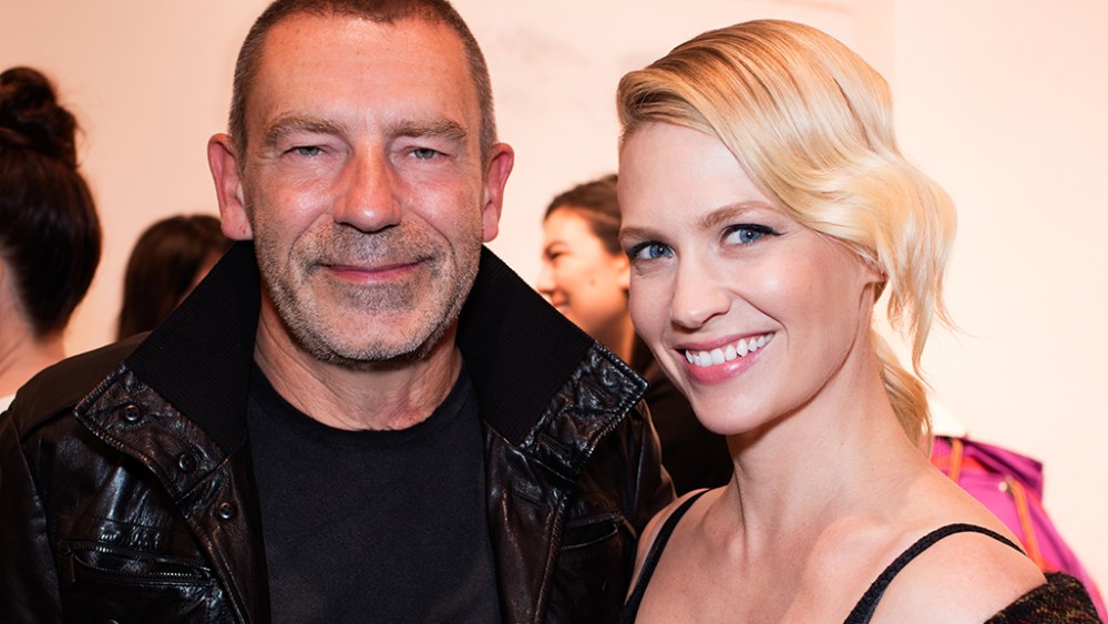 Tomas Maier and January Jones