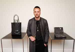 Julien Boudet at Moynat and Daniel Arsham Boutique Cocktail Party