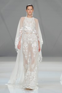 A look by Naeem Khan at Barcelona Bridal Fashion week.