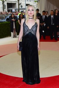 Dakota Fanning wearing Nina Ricci at met gala 2016