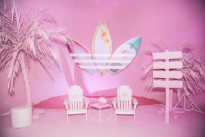 Adidas Originals = Pharrell Williams Pink Beach