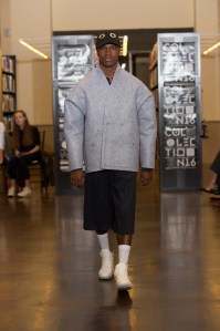 A look by Ka Young Jeong, at the Rhode Island School of Design's 2016 Collection show.