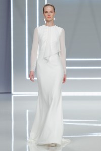 A look by Rosa Clará at Barcelona Bridal Fashion week.
