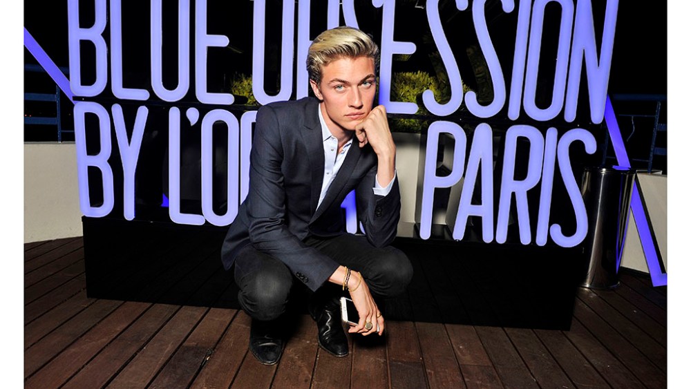 Lucky Blue Smith 2016 Cannes Film Festival 2016 Cannes Film Festival