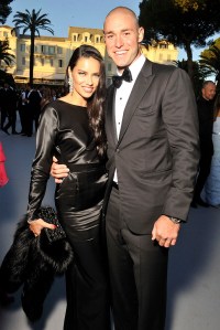 2016 cannes film festival amfar gala Adriana Lima and Joe Thomas