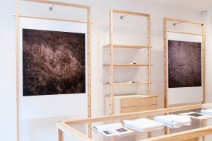The Anne Schwalb exhibit at Sunspel's new Berlin store