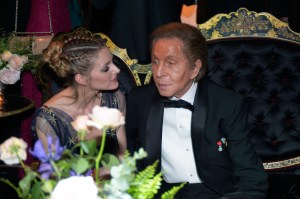 Olivia Palermo and Valentino Garavani