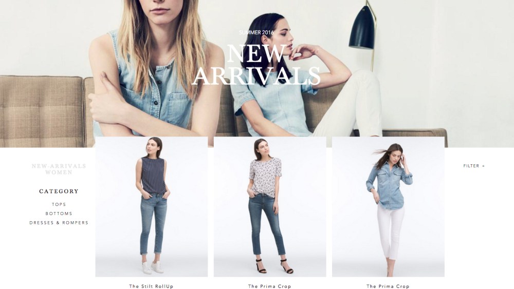AG e-commerce relaunch