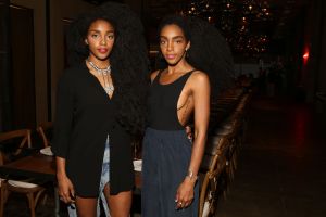 TK Wonder and Cipriana Quann at Arianna Huffington Celebrates 'The Sleep Revolution' With NeueHouse Dinner